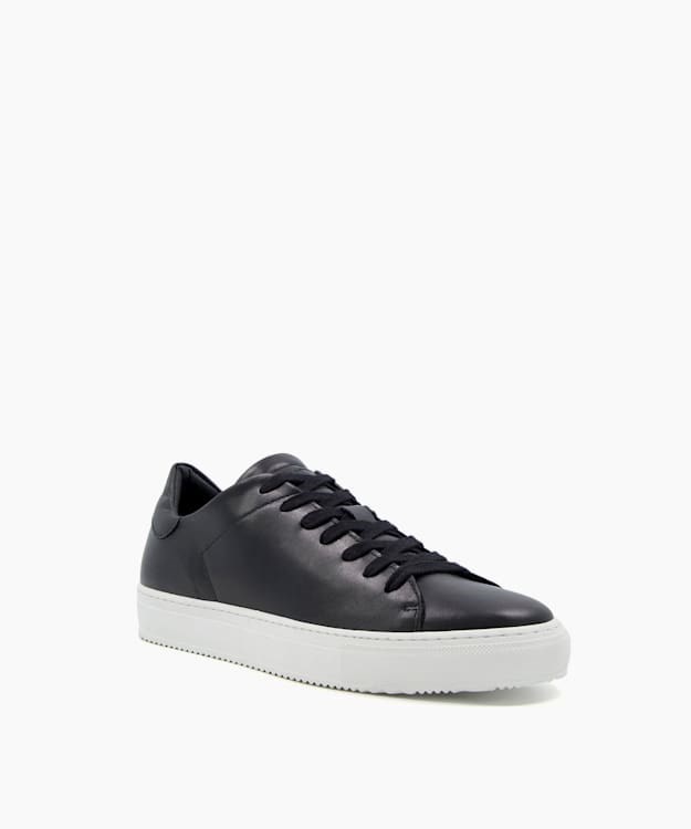 Dune London Throne Men's Sneakers Black | JWR-523794