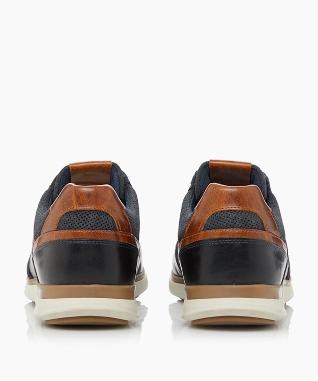 Dune London Thymes Men's Casual Shoes Blue | HOY-532708