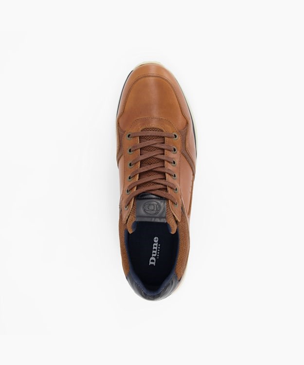 Dune London Thymes Men's Sneakers Brown | UZH-461935