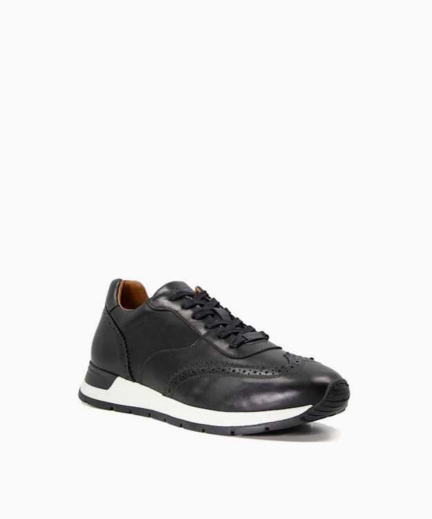 Dune London Tomos Men's Sneakers Black | IDS-642591