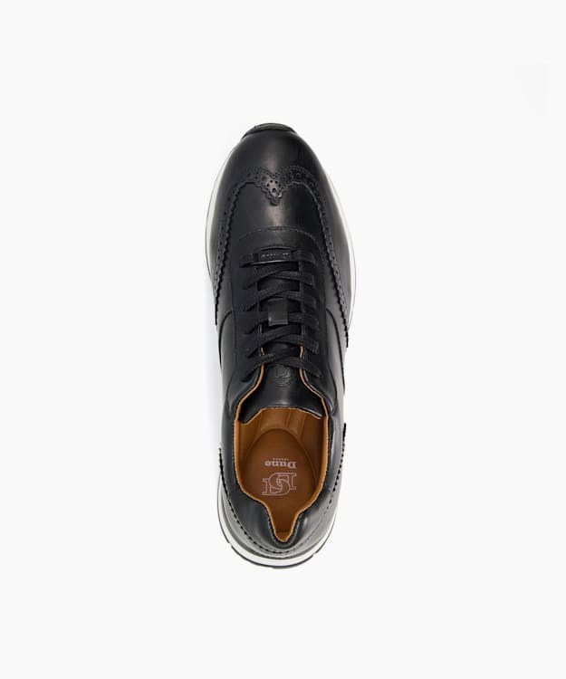 Dune London Tomos Men's Sneakers Black | IDS-642591