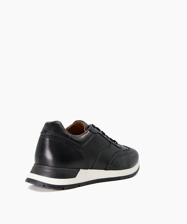 Dune London Tomos Men's Sneakers Black | IDS-642591