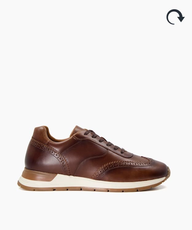 Dune London Tomos Men's Sneakers Brown | MJX-390758