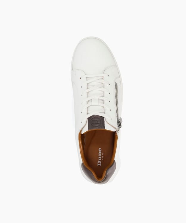 Dune London Tribute Men's Sneakers White | OTG-268513