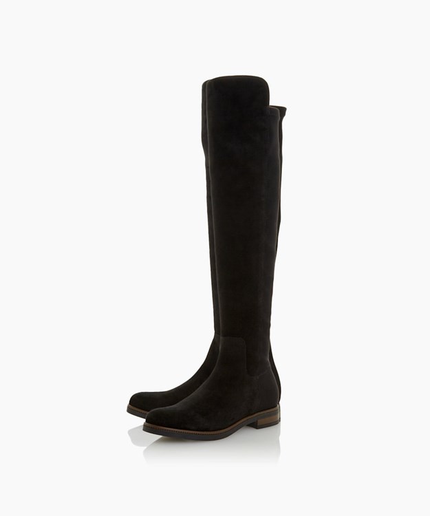 Dune London Tropic Women's Over The Knee Boots Black | JYS-071638