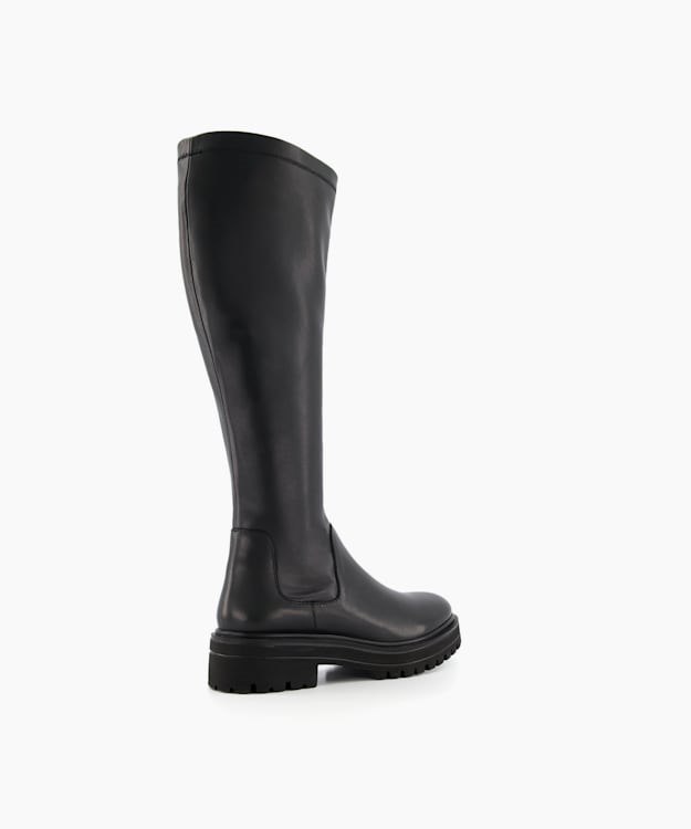 Dune London Tyren Women's Knee High Boots Black | RFQ-130654