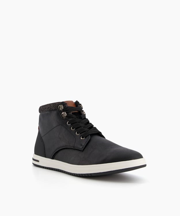 Dune London Visit Men's Sneakers Black | DZH-264970