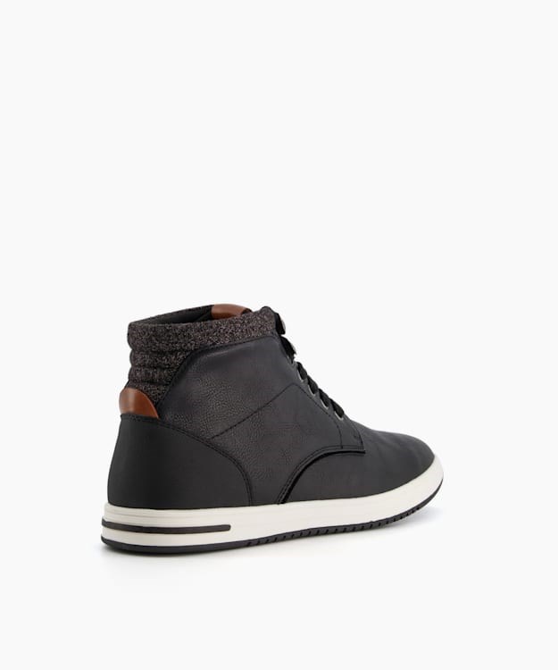 Dune London Visit Men's Sneakers Black | DZH-264970