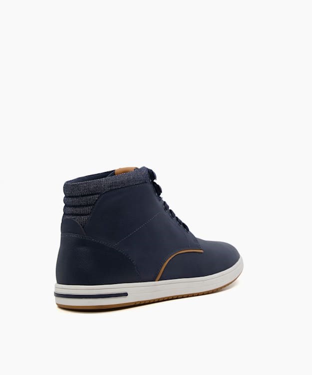 Dune London Visit Men's Sneakers Blue | CUW-164372