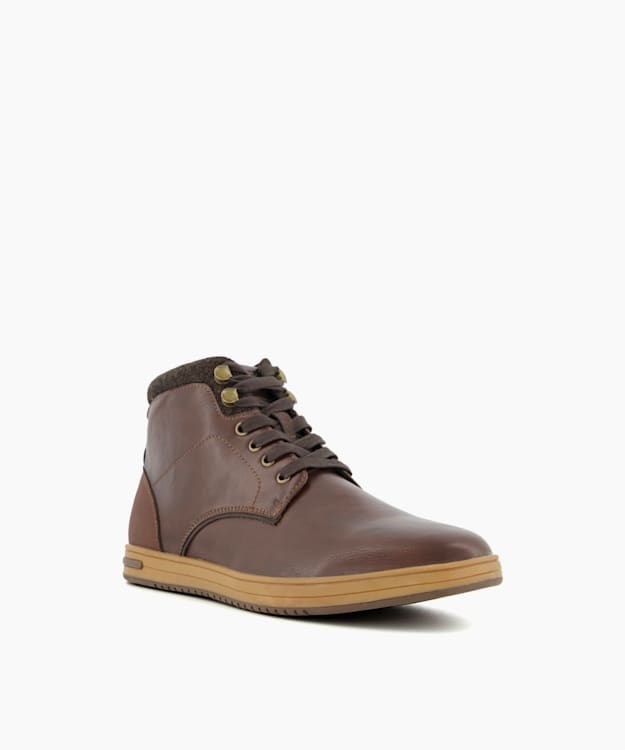 Dune London Visit Men's Sneakers Brown | PGL-941508