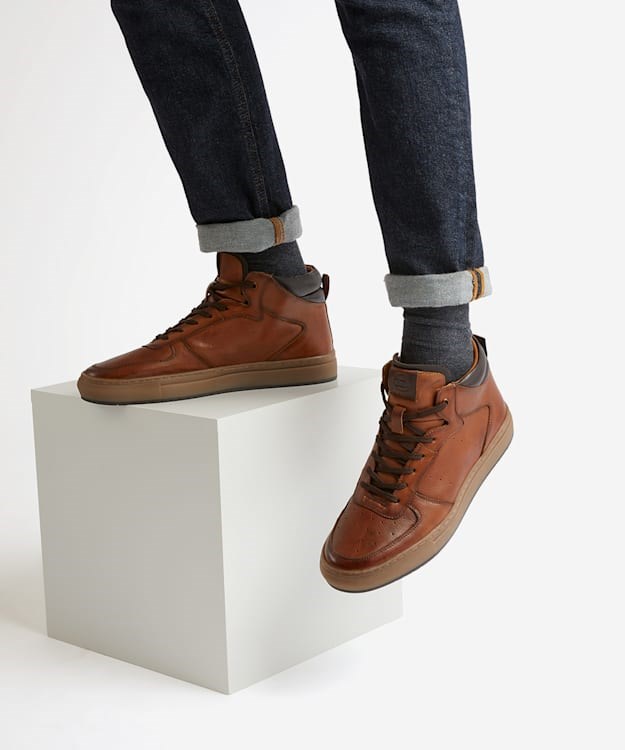 Dune London Volunteer Men's Casual Shoes Brown | XZN-017283